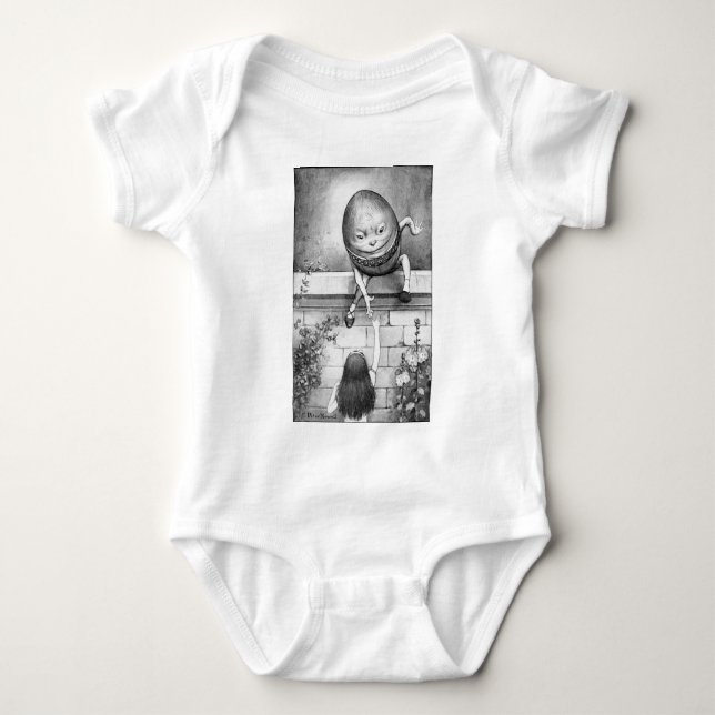 Humpty Dumpty Baby Strampler (Vorderseite)