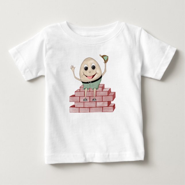 Humpty Dumpty Baby T-shirt (Vorderseite)