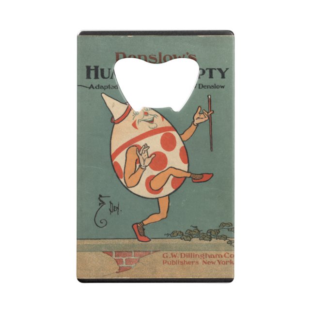 Humpty Dumpty Geldbeutel Flaschenöffner (Rückseite)