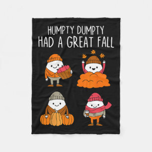 Humpty Dumpty hatte einen großen Herbstrückgang - Fleecedecke