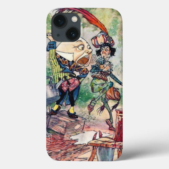 Humpty Dumpty in Wonderland Case-Mate iPhone Hülle (Rückseite)
