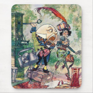 Humpty Dumpty in Wonderland Mousepad