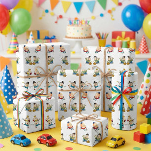 Humpty Dumpty Kindergeburtstag Geschenkpapier
