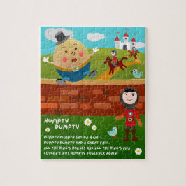 Humpty Dumpty Kinderreim-Puzzle