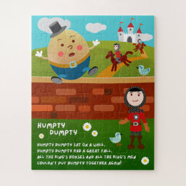Humpty Dumpty Kinderreim-Puzzle