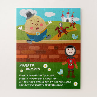 Humpty Dumpty Kinderreim-Puzzle
