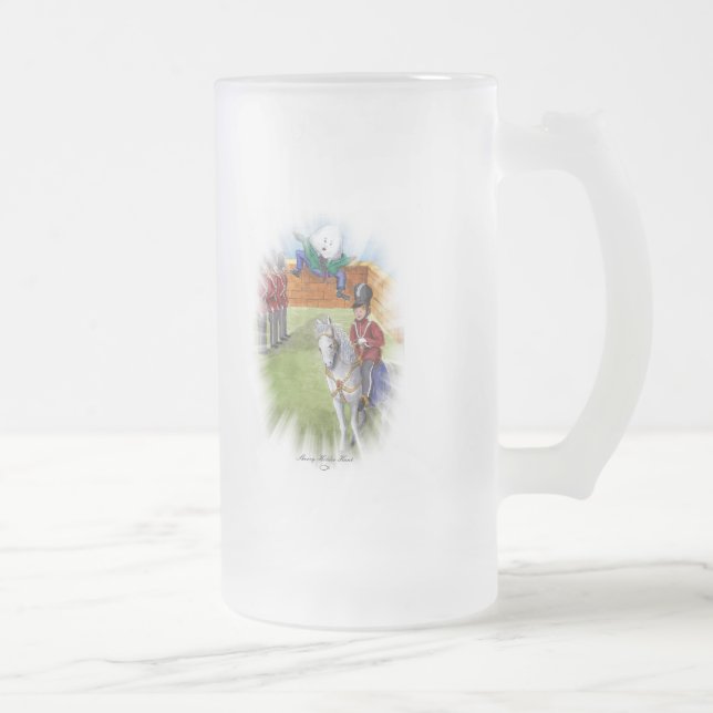 HUMPTY DUMPTY MATTGLAS BIERGLAS (Rechts)