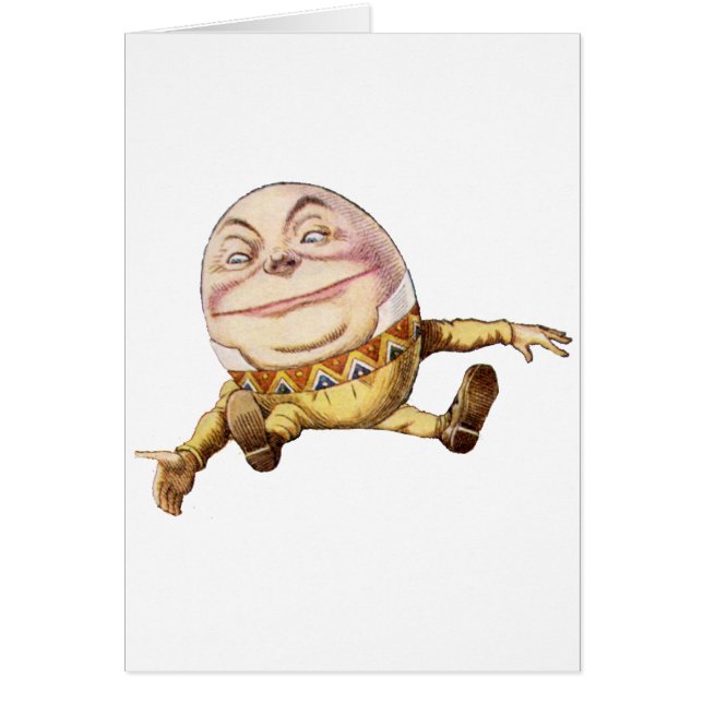 Humpty Dumpty Sat auf der Mauer (Vorne)