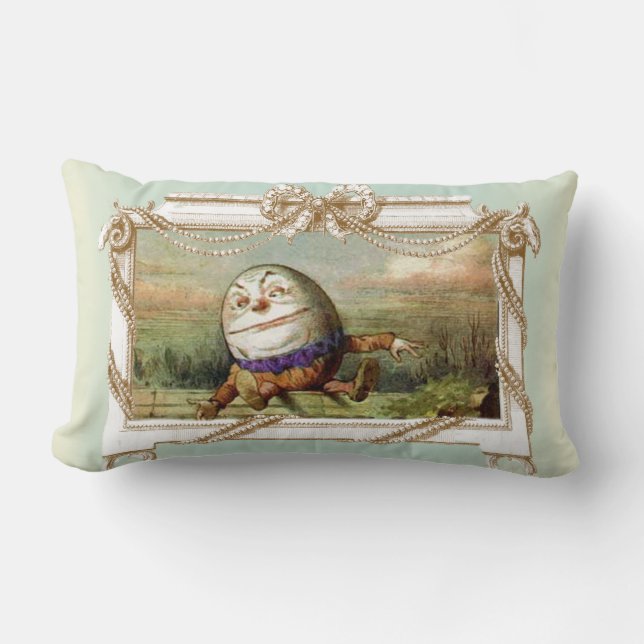 Humpty Dumpty und Alice Lendenkissen (Vorderseite)