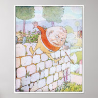 Humpty Dumpty Vintag Illustration