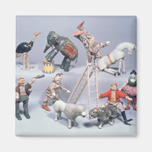 Humpty Dumpty Zirkusakrobaten und Menagerie Magnet