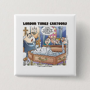Humpty Dumptys Beerdigung Cartoon Geschenke & T-Sh Button