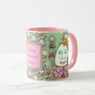 HUMPTY KÖNIG DER HERZEN UND SÜßIGKEITEN, VALENTIN TASSE