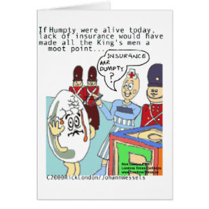 Humpty & Medizinische Versicherung Lustige T-Shirt