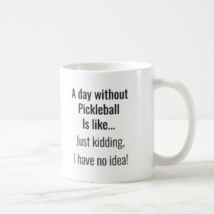 Humsive Pickleball Coffee Tasse von Deb Jeffrey