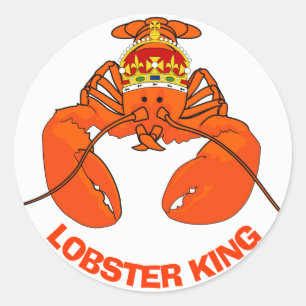 Humster Kings Runder Aufkleber