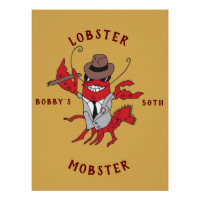 Humster Mobster 🦞 Funny Cartoon Gangster