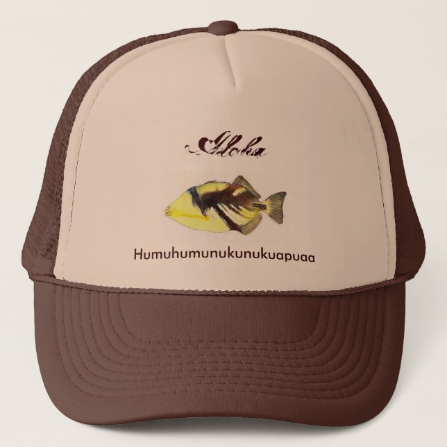 Humuhumunukunukuapuaa, Aloha Truckerkappe (Vorderseite)