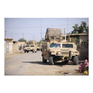 Humvees Führungssicherheit während einer Fotodruck