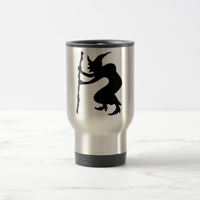 HUNCHBACK HALLOWEEN WITCH REISEBECHER (Mittel)