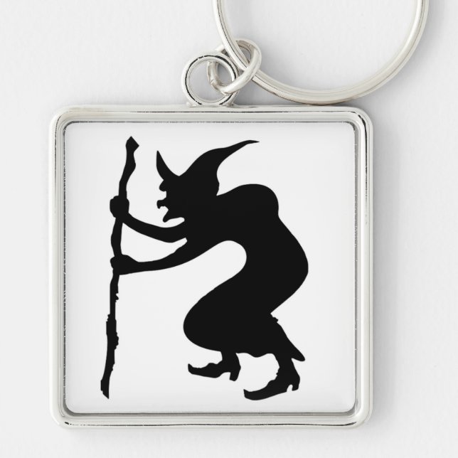 HUNCHBACK HALLOWEEN WITCH SCHLÜSSELANHÄNGER (Vorne)