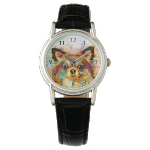 Hund 141 Chihuahua Armbanduhr