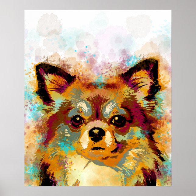 Hund 141 Chihuahua Poster (Vorne)