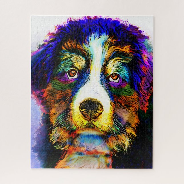 Hund 157 Multicolor Berner Berg (Vertikal)
