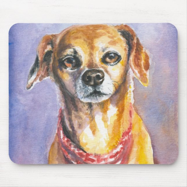 Hund 2 mousepad (Vorne)
