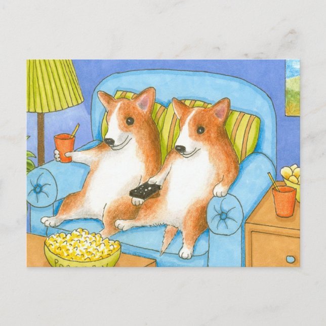 Hund 51 Postkarte (Vorderseite)