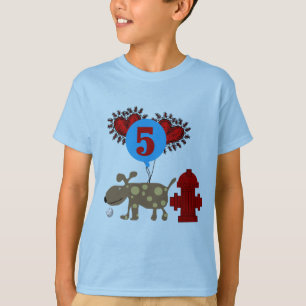 Hund 5th Birthday Shirts und Geschenke