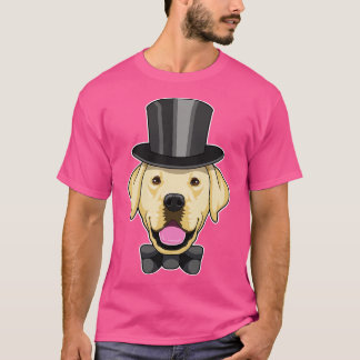 Hund als Groom mit Bow T-Shirt