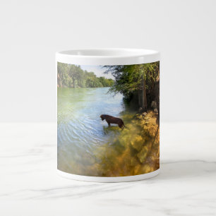 Hund am Ladybird Lake - Downtown Austin Texas Jumbo-Tasse