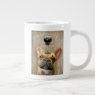 Hund Au Vin, Französischer Bulldog Jumbo-Tasse