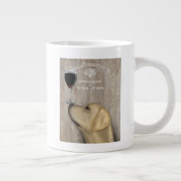 Hund Au Vin Yellow Labrador