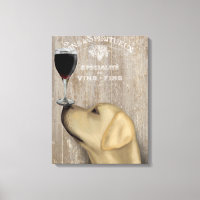 Hund Au Vin Yellow Labrador