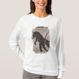 Hund auf einer Leine, von Pompeji T-Shirt