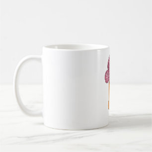 Hund Basset Hound Rasse in Strickhut Kaffeetasse