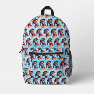 Hund Bedruckter Rucksack