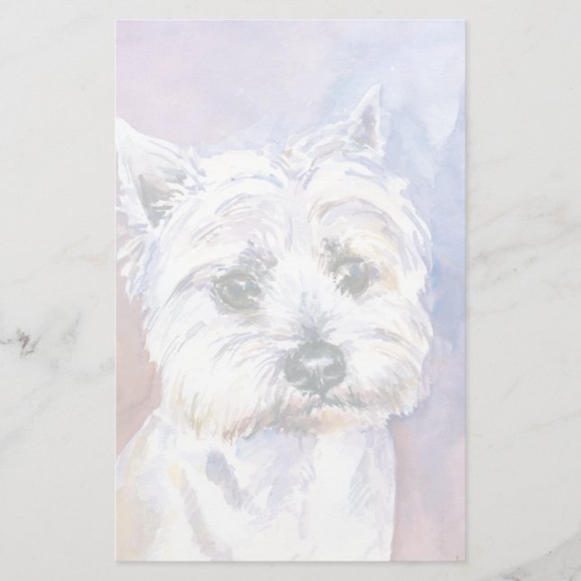 Hund Briefpapier (Vorderseite)