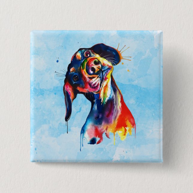 Hund Button (Vorderseite)