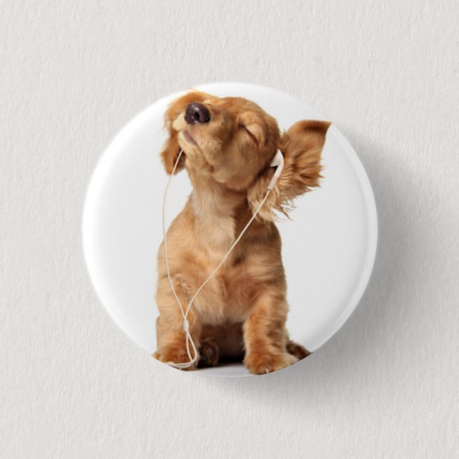 Hund Button (Vorderseite)