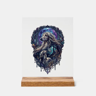Hund Crystal Moon Enchanted Forest_1 Acrylschild