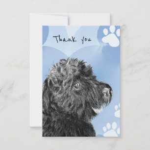 Hund danke Ihnen Card Custom Birthday Party Occasi