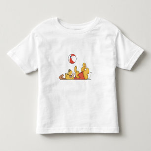 Hund, der mit Ball-T-Shirts und Geschenken spielt Kleinkind T-shirt
