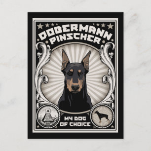 Hund der Wahl Postkarte