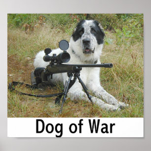 Hund des Zweiten Krieges Poster