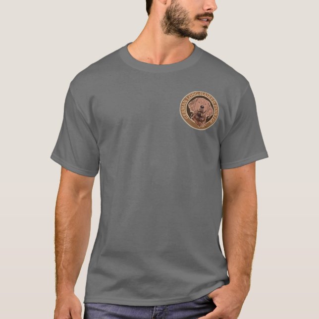 Hund Deutscher Langhaarzeiger T-Shirt (Vorderseite)