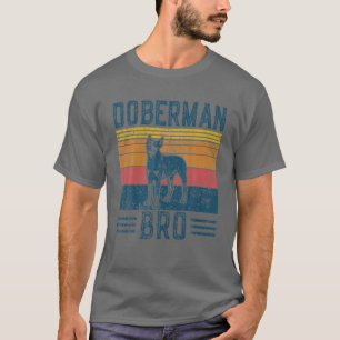 Hund Dobermann Bruder - Vintage Dobermann Bruder T-Shirt