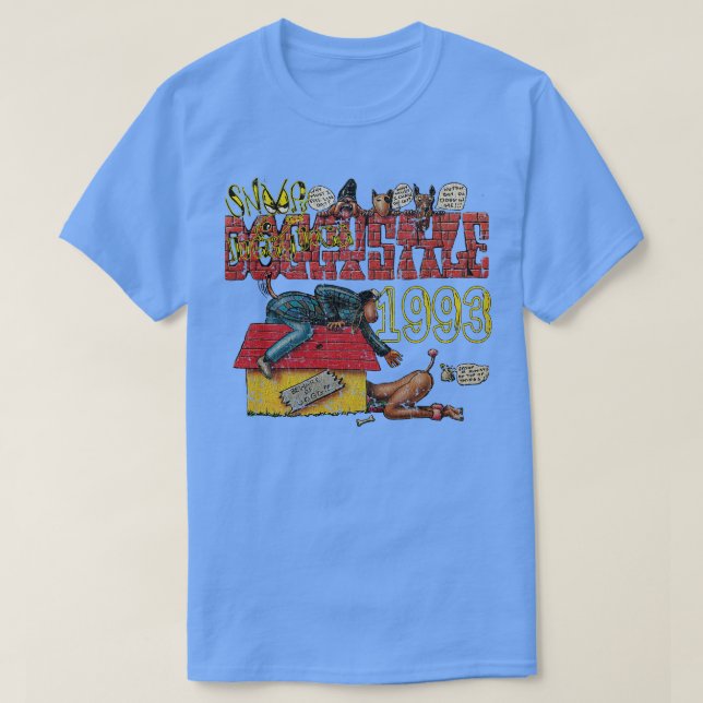 Hund Doggystyle 1993 TShirt (Design vorne)